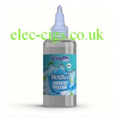 Super Ice Menthol 500 ML E-Liquid by Kingston