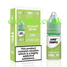 Lost Temple 10ML Nicotine Salt Vape E-Liquid Gummy Bear from only £2.25