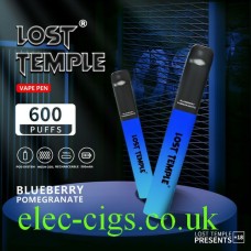 Lost Temple Vape Pen Pod System Blueberry Pomegranate
