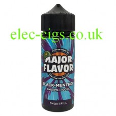 Major Flavor Black-Menthol 100 ML E-Liquid