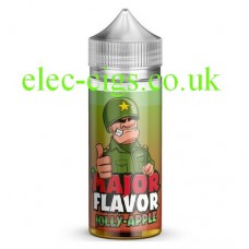image of a bottle of Major Flavor Jolly-Apple 100 ML E-Liquid