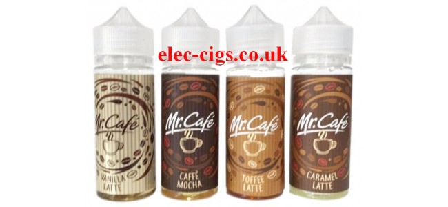 Mr Cafe: Speciality Coffee Flavoured E-Liquids