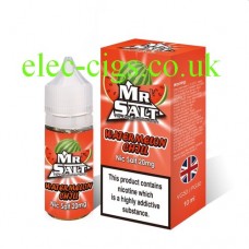 Watermelon Chill 10 ML Nicotine Salt E-Liquid by Mr Salt