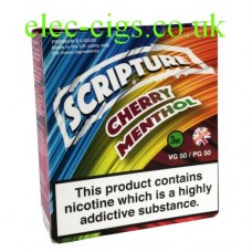 Cherry Menthol 3 x 10ML E-Liquid by Scripture