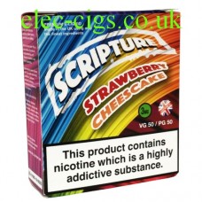 Strawberry Cheesecake 3 x 10 ML E-Liquid by Scripture