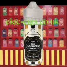 Black Liquorice 100 ML E-Liquid by The Old Sweet Shop