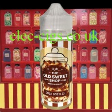 Cola Bottles 100 ML E-Liquid by The Old Sweet Shop