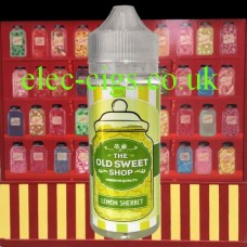 Lemon Sherbet 100 ML E-Liquid by The Old Sweet Shop