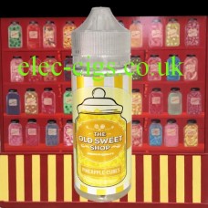 Pineapple Cubes 100 ML E-Liquid by The Old Sweet Shop