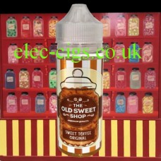 Sweet Toffee Original 100 ML E-Liquid by The Old Sweet Shop