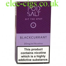 Blackcurrant High Nicotine E-Liquid by Pod-Salt