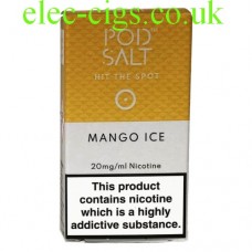 Mango Ice High Nicotine E-Liquid by Pod-Salt