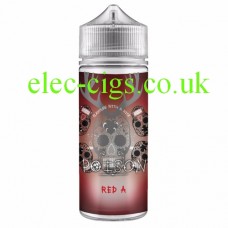 Poison: 100 ML Red A Zero Nicotine 50-50 (VG/PG) E-Liquid