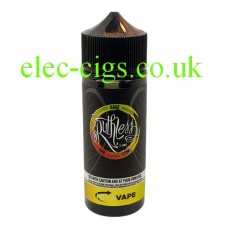 image shows  a large bottle of Ruthless E-Liquid 100 ML Rage
