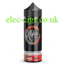 image shows a large bottle of Ruthless E-Liquid 100 ML Strizzy