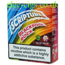 Blackpool Rock 3 x 10ML E-Liquid by Scripture