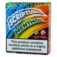 Menthol 3 x 10 ML E-Liquid by Scripture