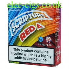 Red A  3 x 10 ML E-Liquid by scripture