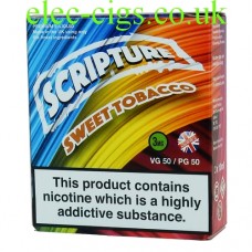 Sweet Tobacco 3 x 10 ML E-Liquid by Scripture