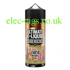 Image shows a bottle of Jack Wong by Ultimate e-liquids 