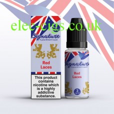 Red Laces 10 ML E-Liquid by Signature from only £1.99