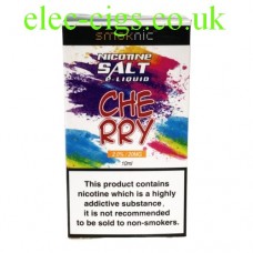 Cherry 20 MG Nicotine Salt E-Liquid from Smoknic Cherry 20 MG Nicotine Salt E-Liquid from Smoknic