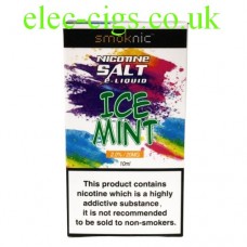 Ice Mint 20 MG Nicotine Salt E-Liquid from Smoknic Ice Mint 20 MG Nicotine Salt E-Liquid from Smoknic
