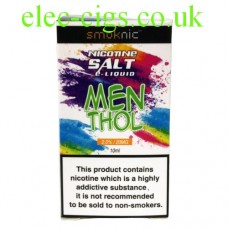 Menthol 20 MG Nicotine Salt E-Liquid from Smoknic Menthol 20 MG Nicotine Salt E-Liquid from Smoknic