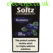 Blueberry High Nicotine E-Liquid by Soltz