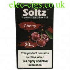 Cherry High Nicotine E-Liquid by Soltz