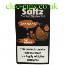 Tobacco High Nicotine E-Liquid by Soltz
