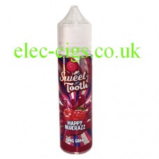 Happy Bluerazz 50 ML E-Liquids from the Sweet Tooth Range