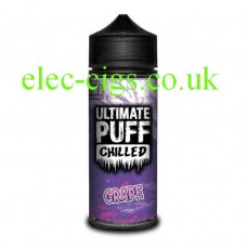 Grape 100 ML E-Liquid from the 'Chilled' Range by Ultimate Puff