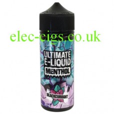 Blackcurrant 100 ML E-Liquid from the 'Menthol' Range by Ultimate Puff Blackcurrant 100 ML E-Liquid from the 'Menthol' Range by Ultimate Puff