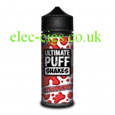 Strawberry 100 ML E-Liquid from the 'Shakes' Range by Ultimate Puff
