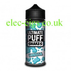 Vanilla 100 ML E-Liquid from the 'Shakes' Range by Ultimate Puff
