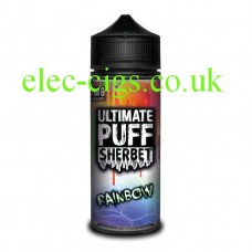 Rainbow 100 ML E-Liquid from the 'Sherbet' Range by Ultimate Puff