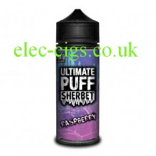 Raspberry 100 ML E-Liquid from the 'Sherbet' Range by Ultimate Puff