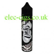 Image shows a bottle of Aniseed Sweet 50-50 (VG/PG) E-Liquid 50 ML by Uncles Vapes