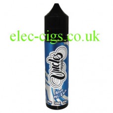 image shows a bottle of Blue Hi-Zen 50-50 (VG/PG) E-Liquid 50 ML by Uncles Vapes