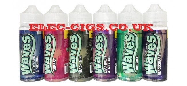 Waves 100 ML E-Liquids 70-30 (VG/PG)