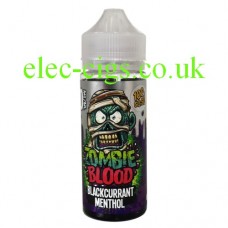 Blackcurrant Menthol 100 ML E-Liquid from Zombie Blood