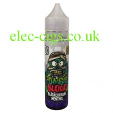 Blackcurrant Menthol 50 ML E-Liquid from Zombie Blood