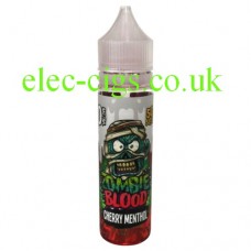 Cherry Menthol 50 ML E-Liquid from Zombie Blood