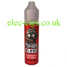 Strawberry and Cream 50 ML E-Liquid from Zombie Blood