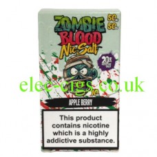 Apple Berry 50-50 Nic Salt by Zombie Blood