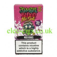Mixed Berries 50-50 Nic Salt by Zombie Blood