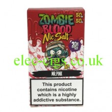 Mr Pink 50-50 Nic Salt by Zombie Blood