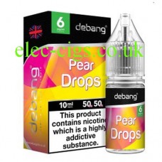 Pear Drops UK Made E-Liquid from Debang