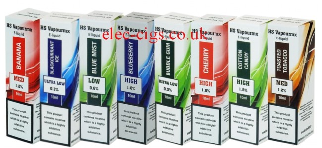 HS VapourMX Premium E-Liquids (10 ML)